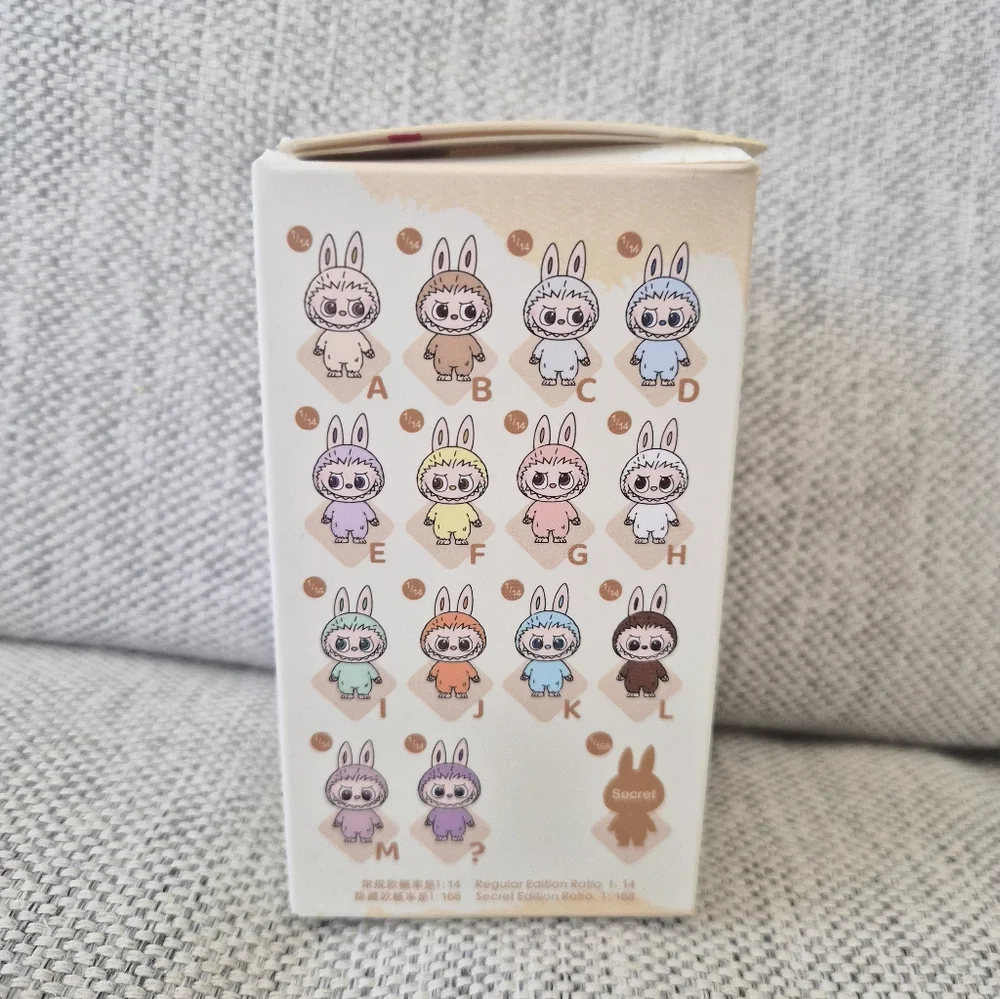 Letter I | Pop Mart Pin For Love Mini Labubu Confirmed Plush Blind Box